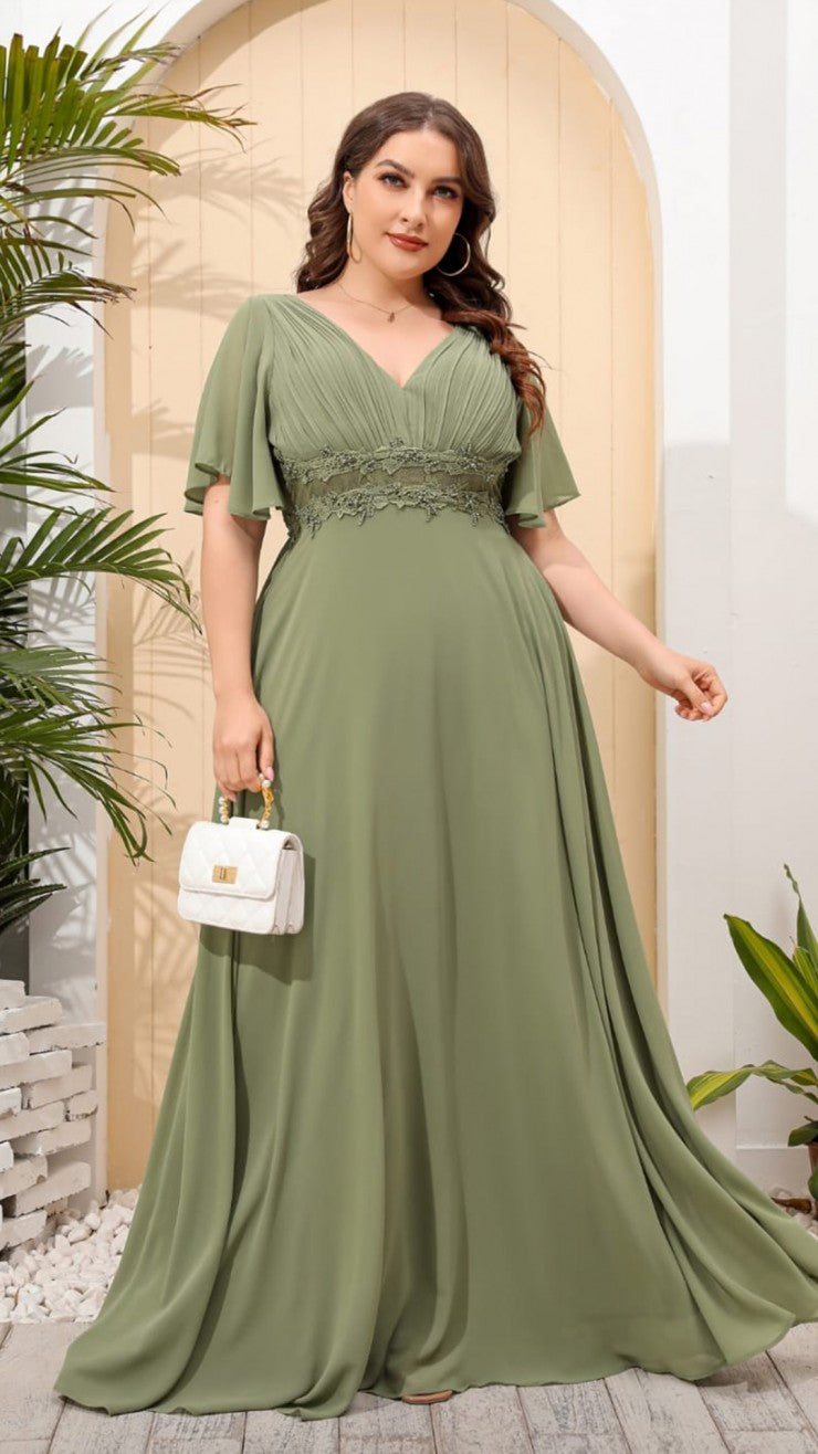 Vestido  largo Jimena TG image 0