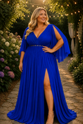 Vestido largo curvy Dolce Azulon