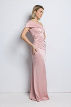 Vestido largo Yanira Rosa