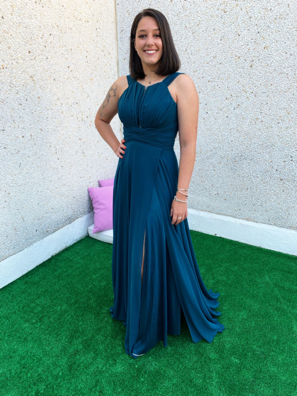 Vestido Judith petróleo image 1