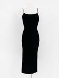 Vestido largo canalé image 7