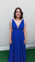 vestido largo Heather Azulón image 0