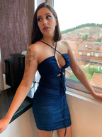 Vestido corto strass Angelina image 8