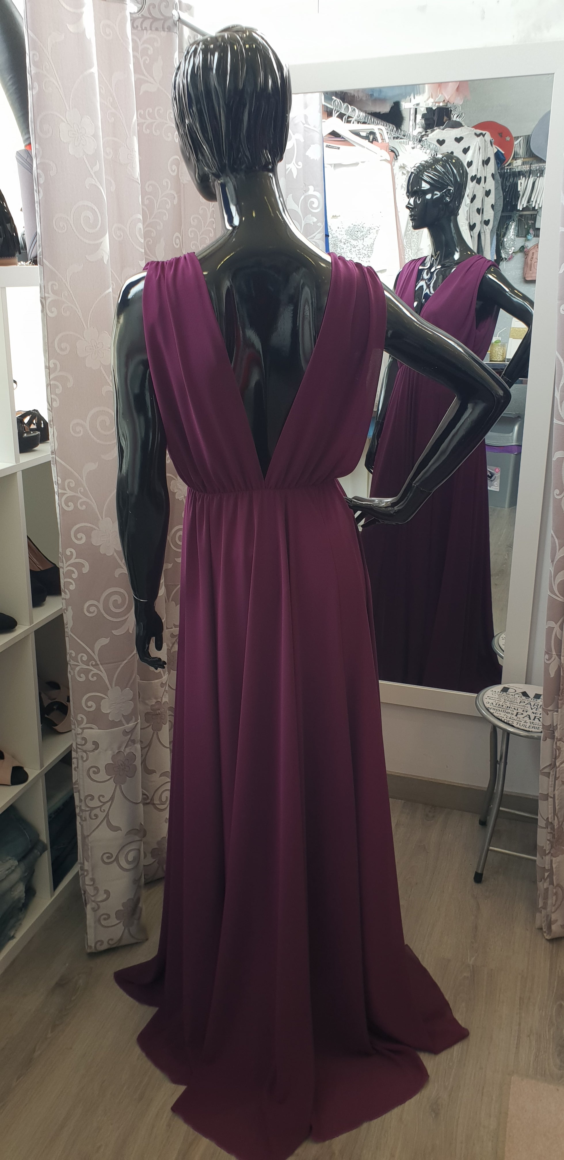 Vestido Rose morado image 3