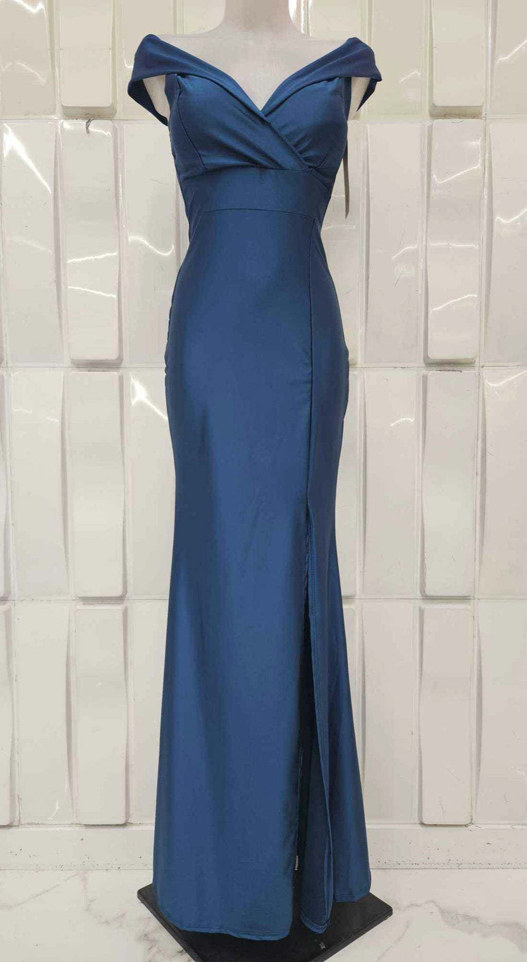 Vestido Largo sirena Lúa licra image 13