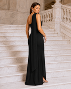 Vestido largo Amaia negro