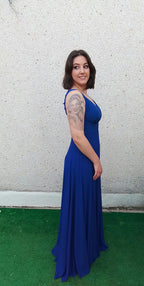 Vestido Fayna azulón image 2