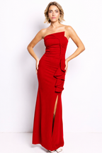 Vestido largo Margot Rojo