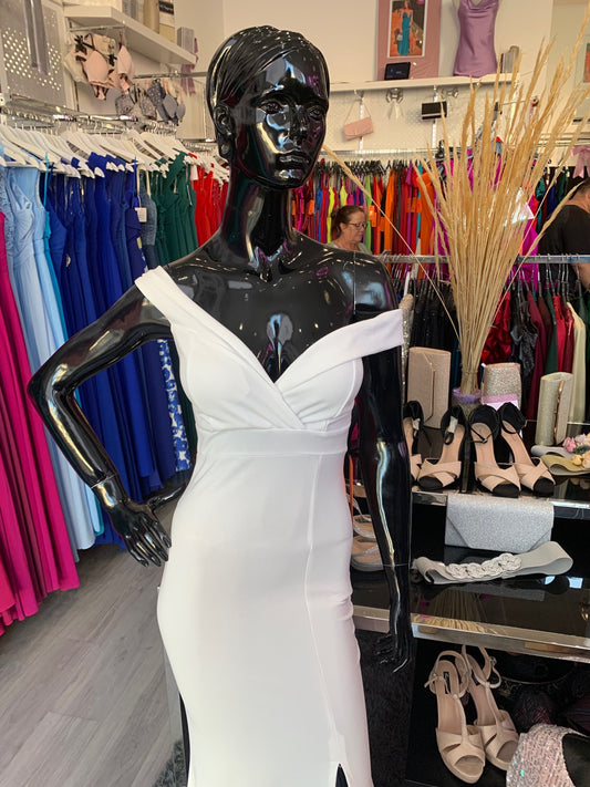 Vestido blanco Lúa  image 1