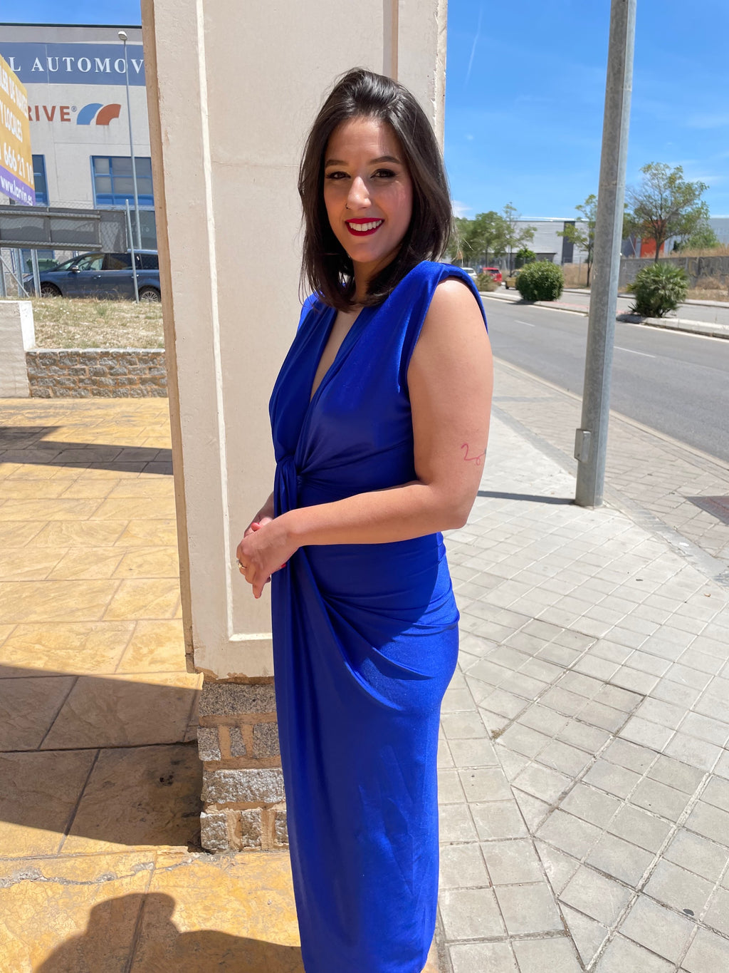 Vestido Alexandra Azulón image 3