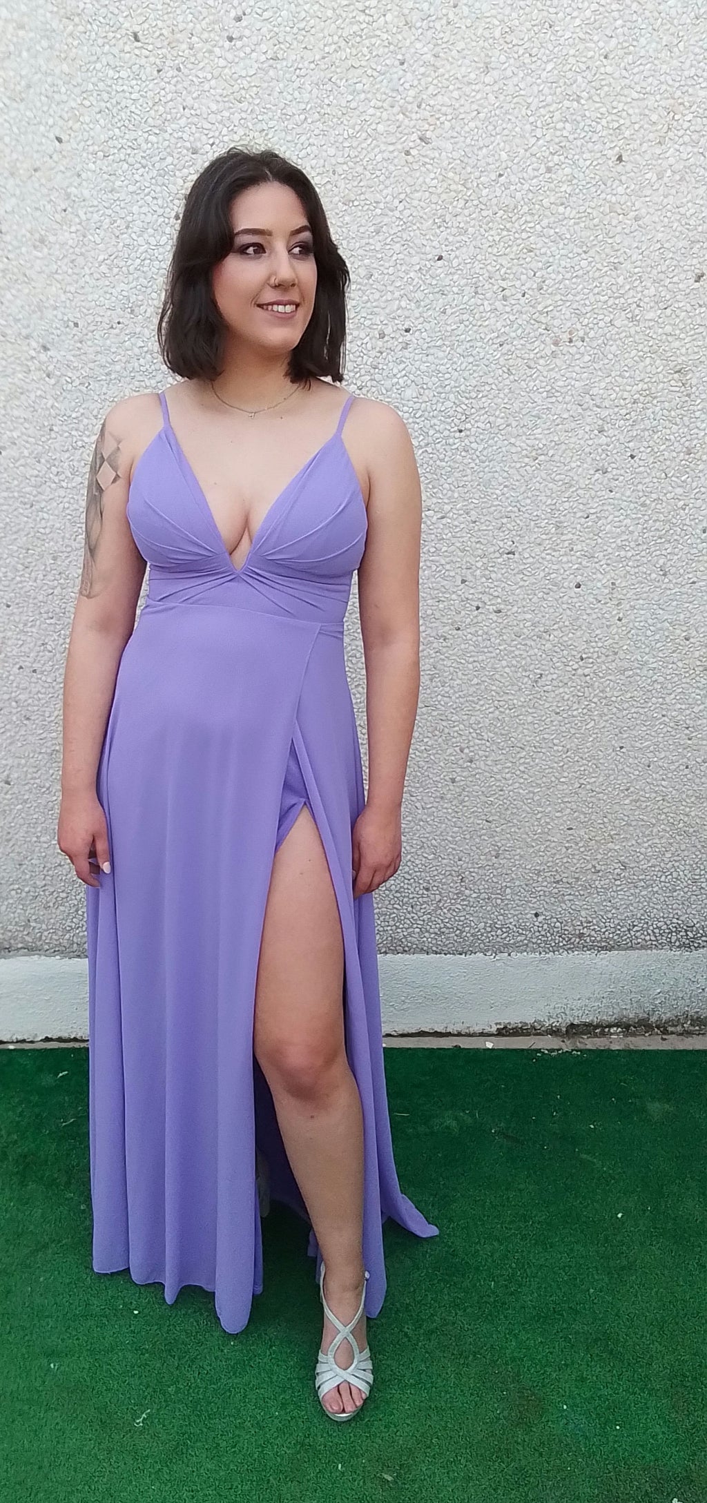 Vestido Yaiza lila intenso image 0