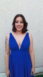 vestido largo Heather Azulón image 3