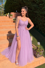 Vestido largo Miss Bliss Malva
