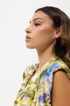 Alexandra largo midi Print