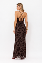 Vestido largo Brooklyn Chocolate