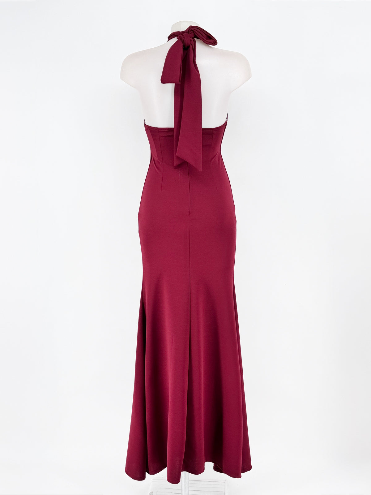 Vestido largo Qatar Burdeos