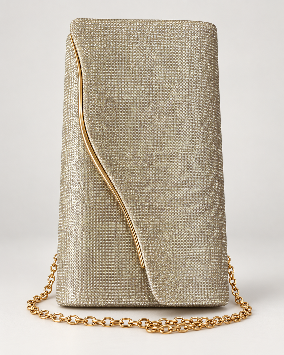 Bolso mano 90680 dorado