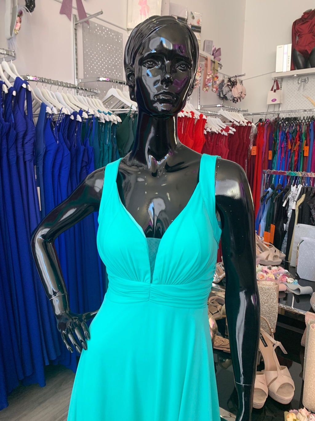 Vestido Fayna Aguamarina image 3