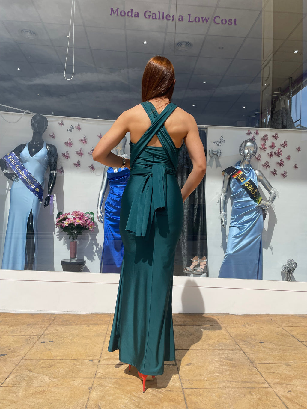 Fire long dress in various colors