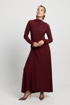 Vestido midi largo Elsa
