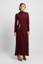 Vestido midi largo Elsa