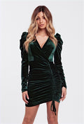 Vestido corto Atteneri terciopelo image 0