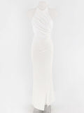 Vestido Kareins blanco licra image 0