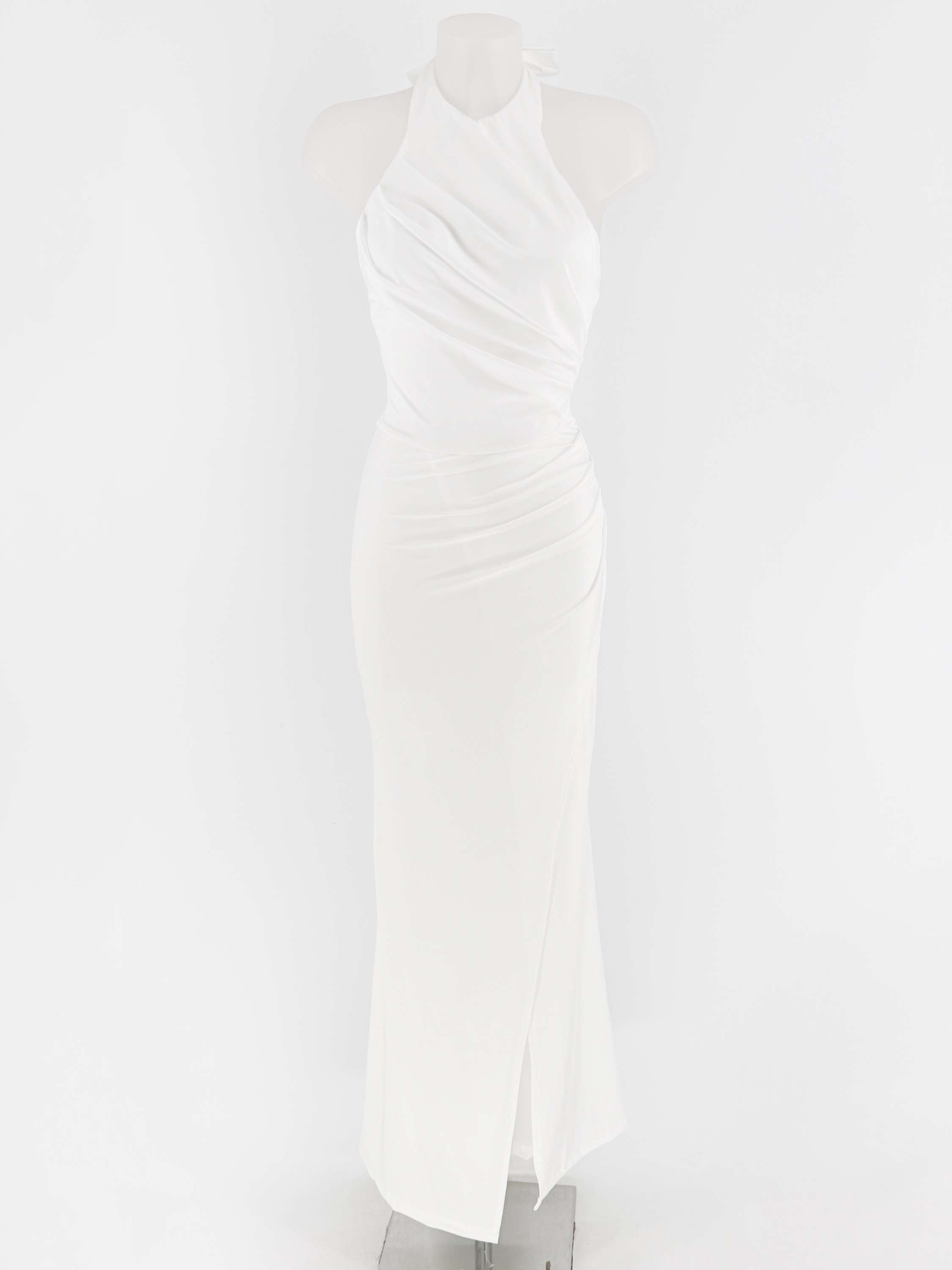 Vestido Kareins blanco licra image 0