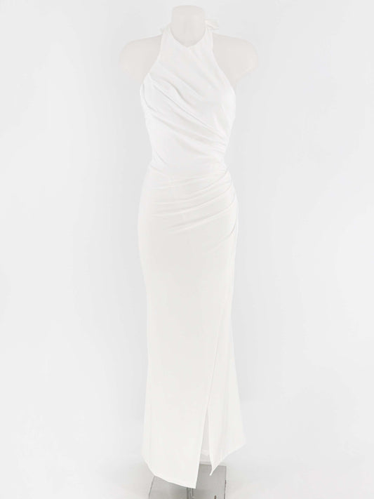 Vestido Kareins blanco licra image 0