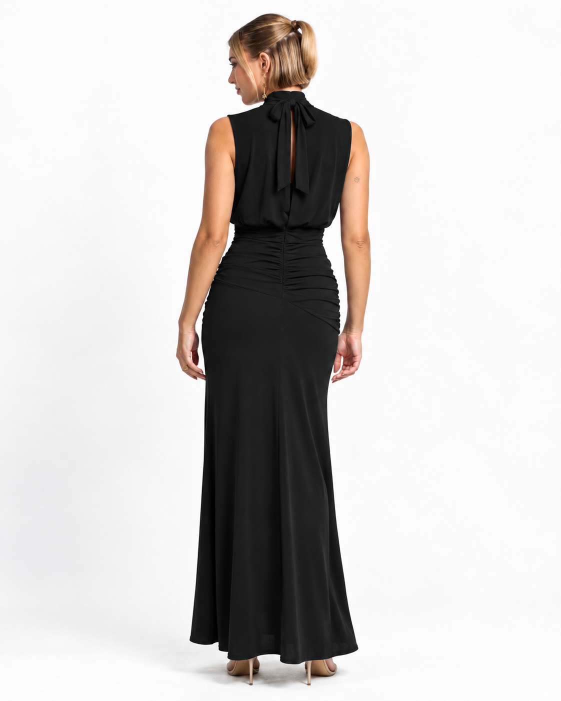 Vestido largo Ainara Negro