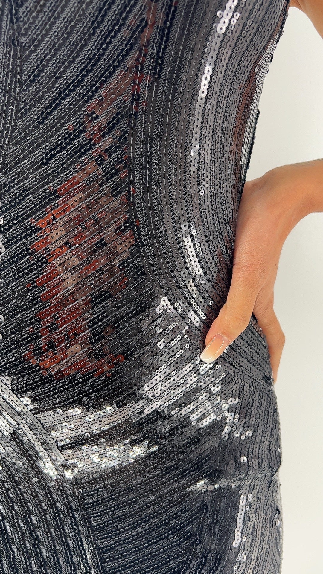 Vestido corto de lentejuelas Celia image 6