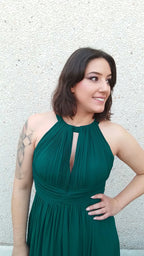 Vestido largo  Fabiola  botella image 7