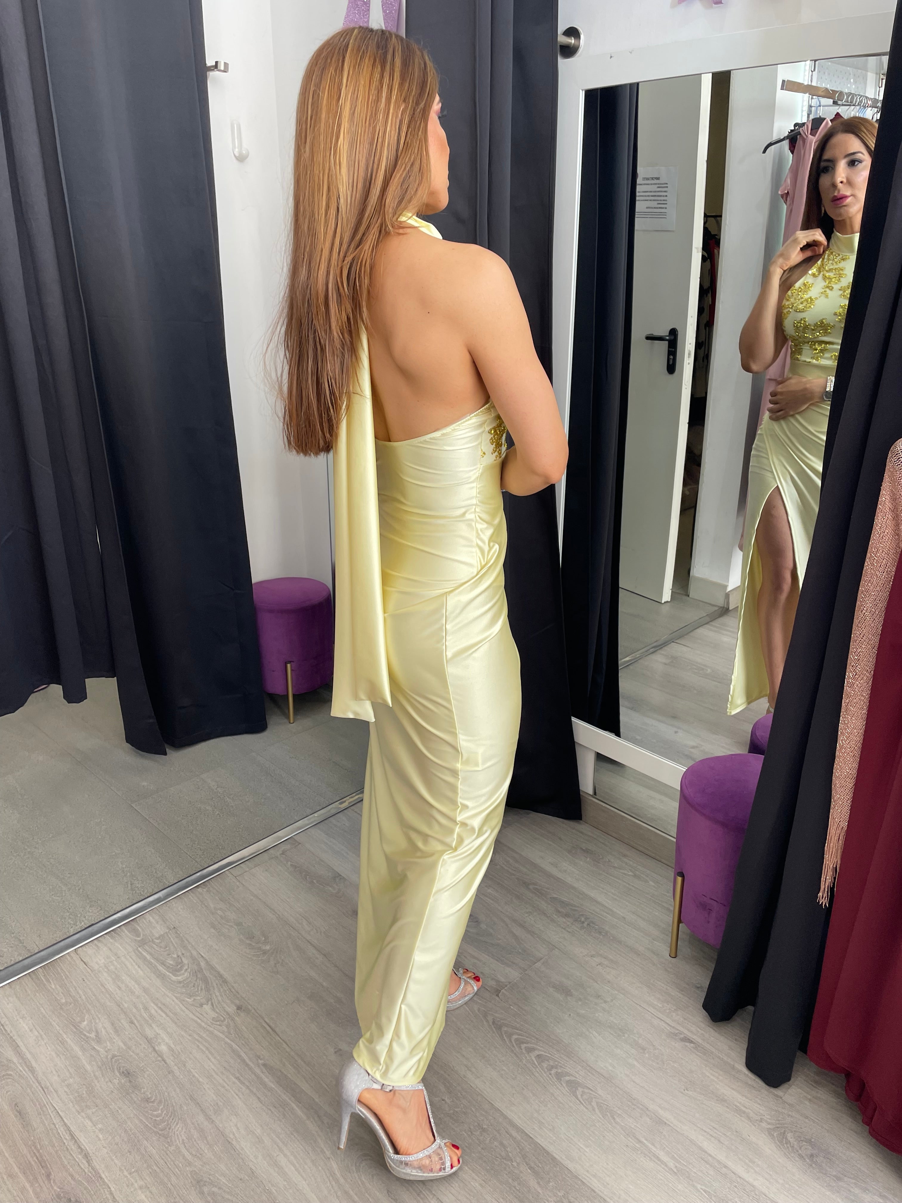Vestido Gisela Amarillo