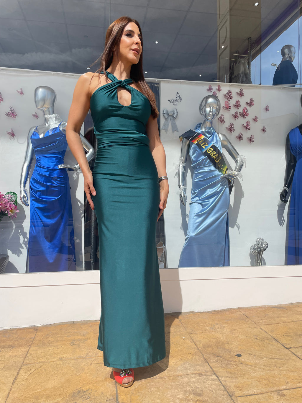 Fire long dress in various colors