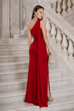 Vestido largo Amaia Rojo
