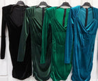 Vestido corto Anya azulon image 1