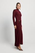 Vestido midi largo Elsa