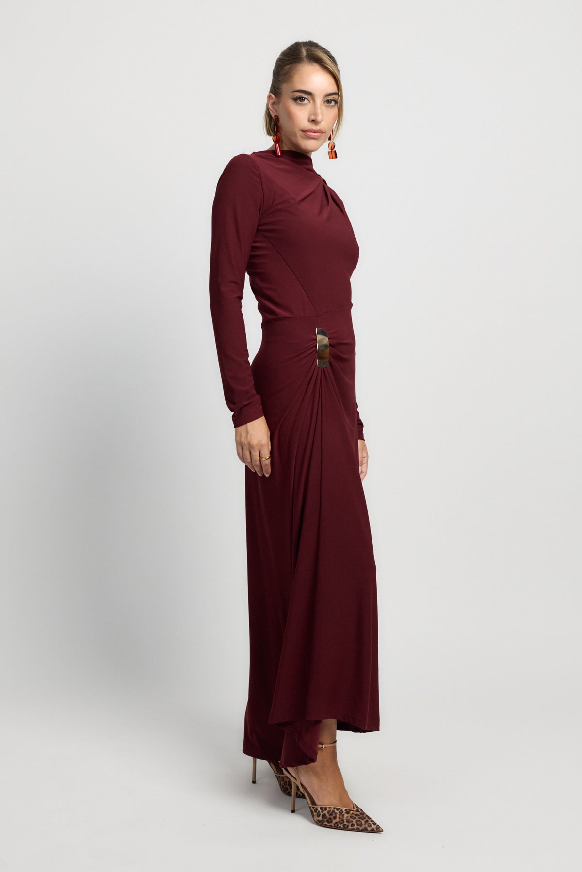 Vestido midi largo Elsa