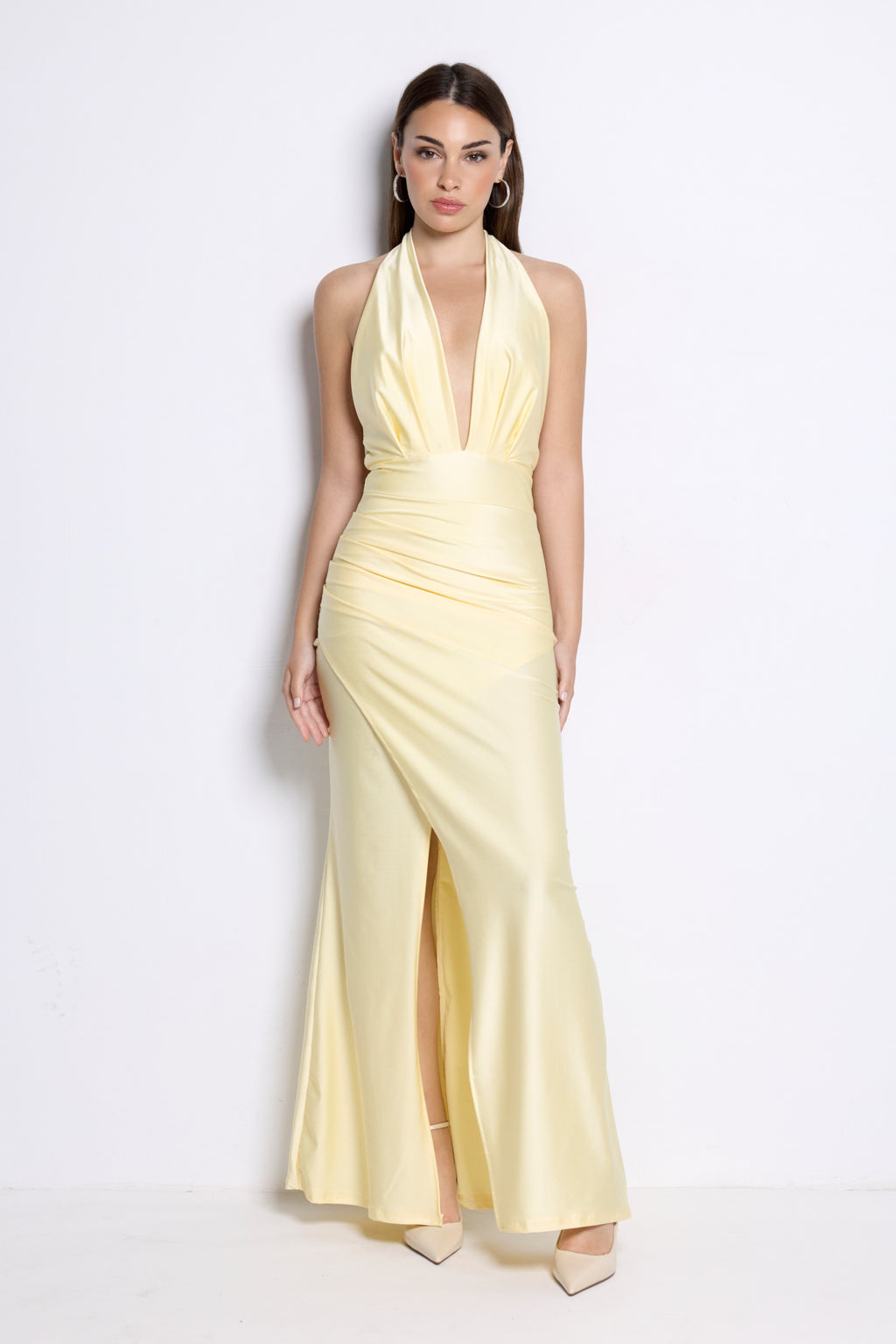 Vestido largo Ara