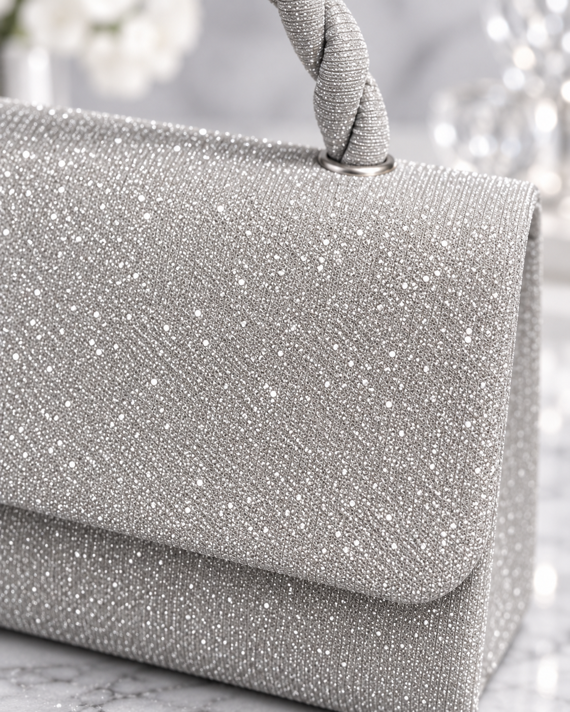 Bolso plata Coquette one