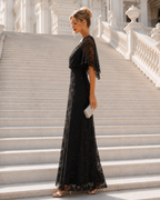 Vestido largo Duna Negro