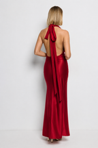 Vestido largo Ara Rojo