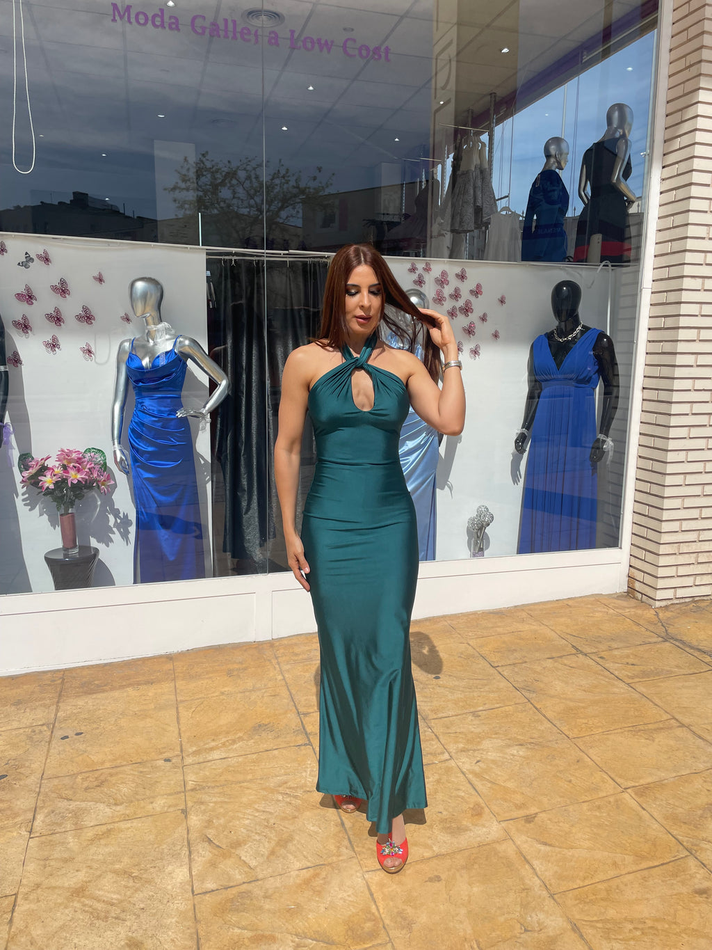 Fire long dress in various colors