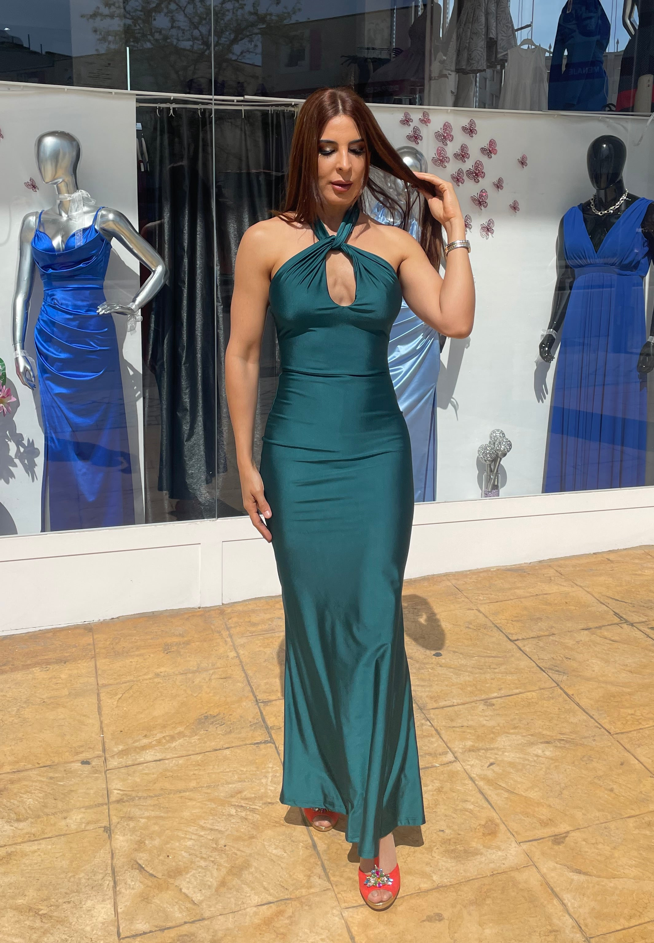 Fire long dress in various colors