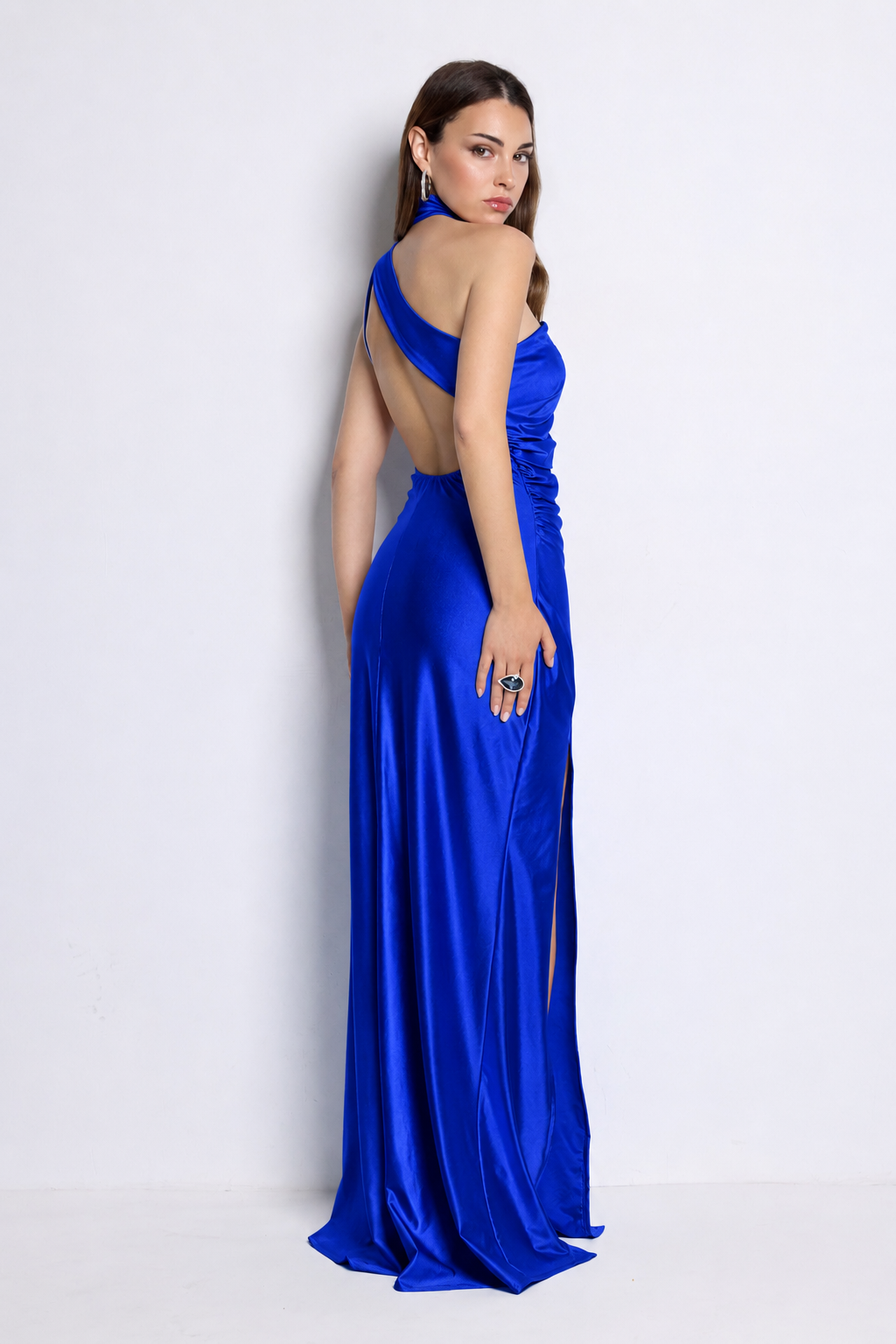 Vestido largo Denia Azulón
