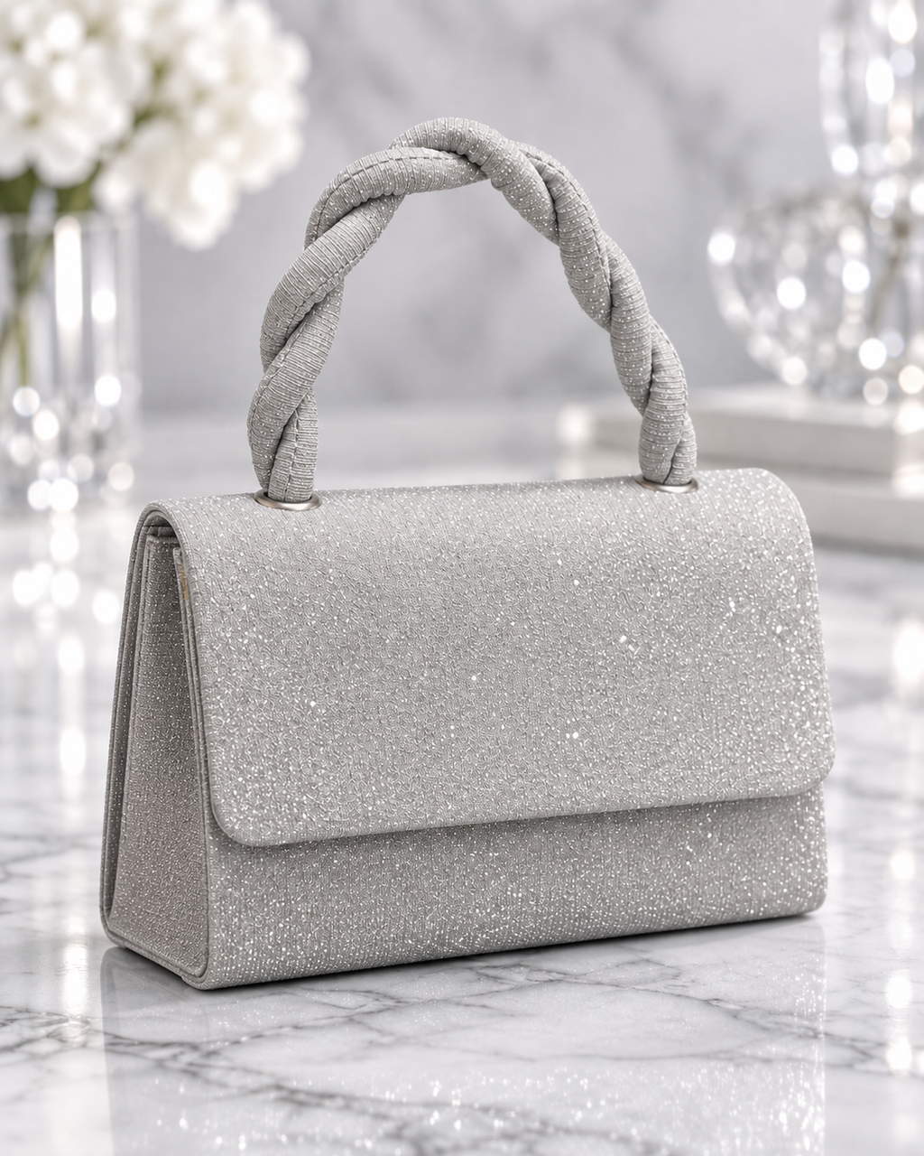 Bolso plata Coquette one