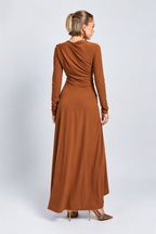 Vestido midi largo Elsa Teja