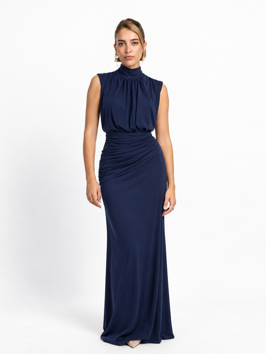 Vestido largo Ainara marino