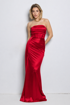 Vestido largo Dafne Rojo