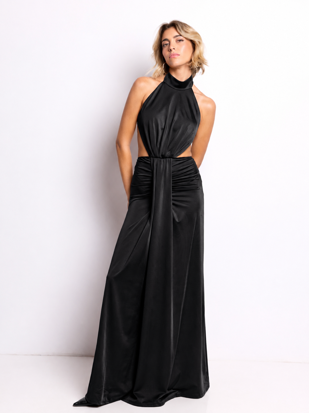 Vestido largo Kenia negro